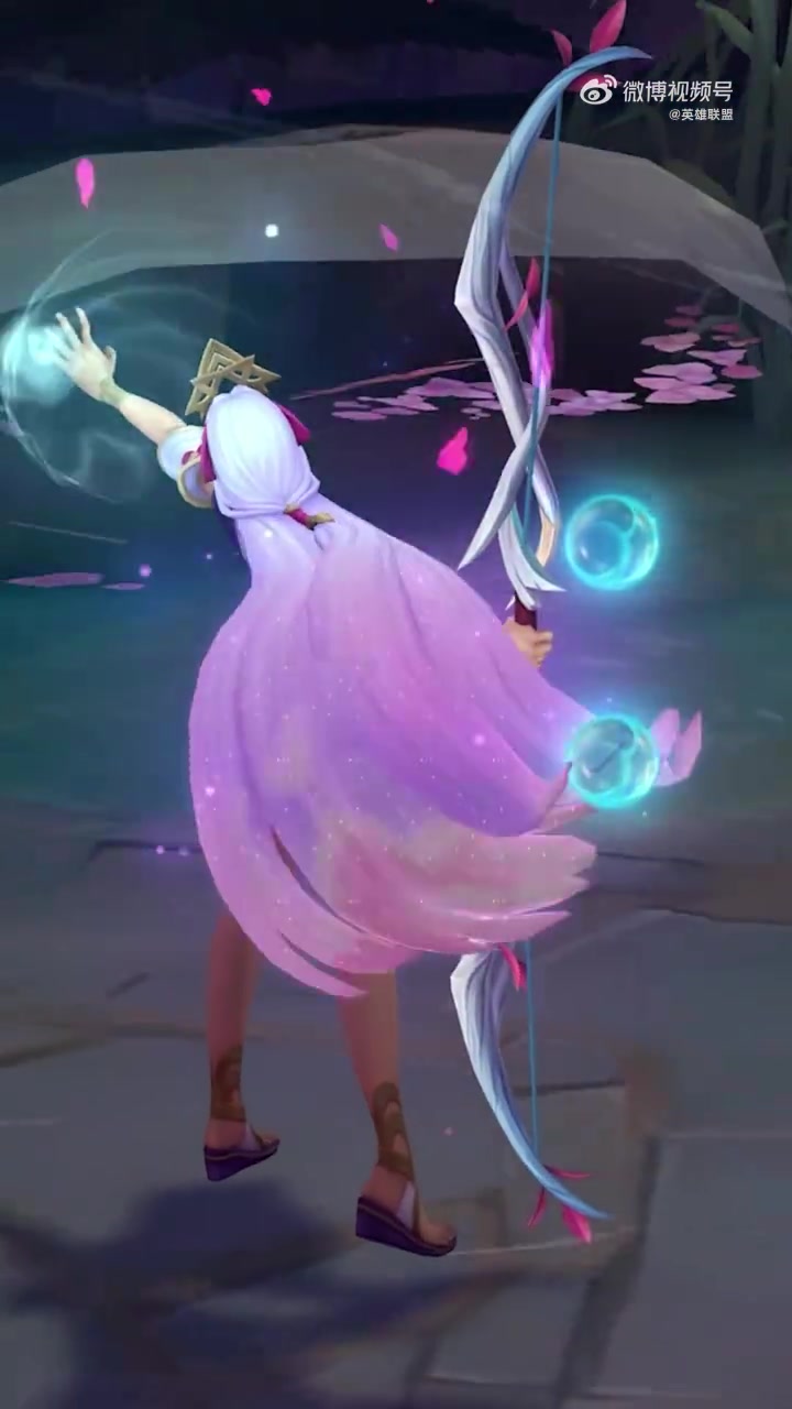 DG视讯官网平台新一期灵魂莲华系列皮肤：艾希、刀妹、巴德、婕拉和韦鲁斯